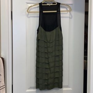 Mini ruffle dress